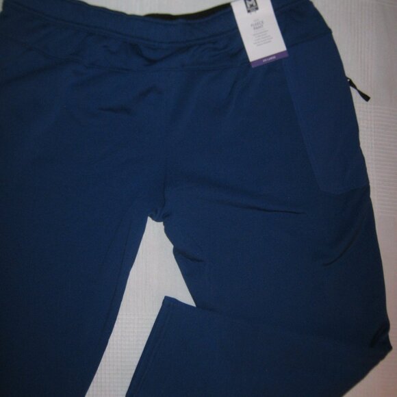New Mens Tech Fleece Pant Soft Fabric Stretch Members Mark Security Pocket XXL - Picture 5 of 6